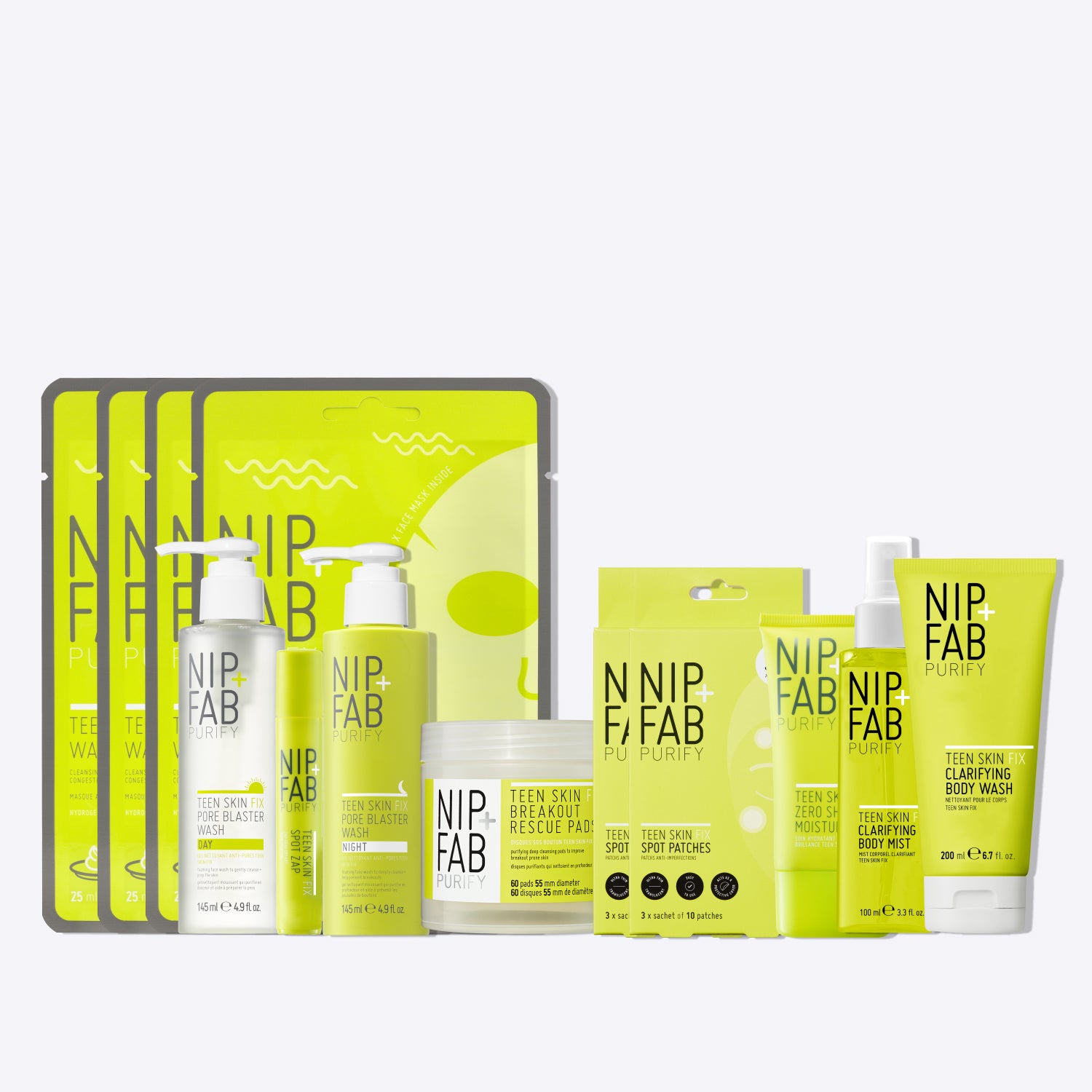 Teen Skin Fix Ultimate Face & Body Routine Kit