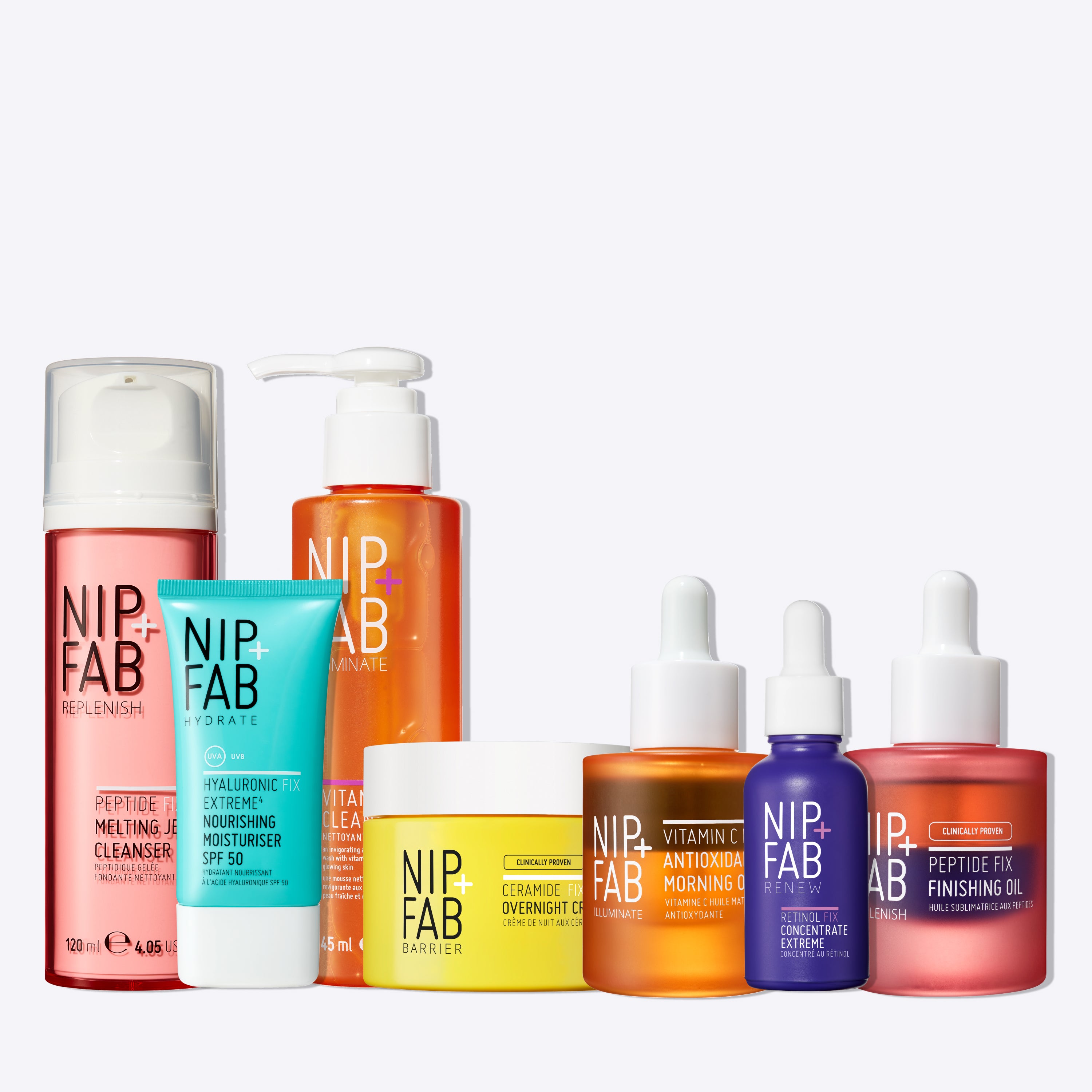 Fine Lines & Wrinkles Complete AM & PM Routine Kit