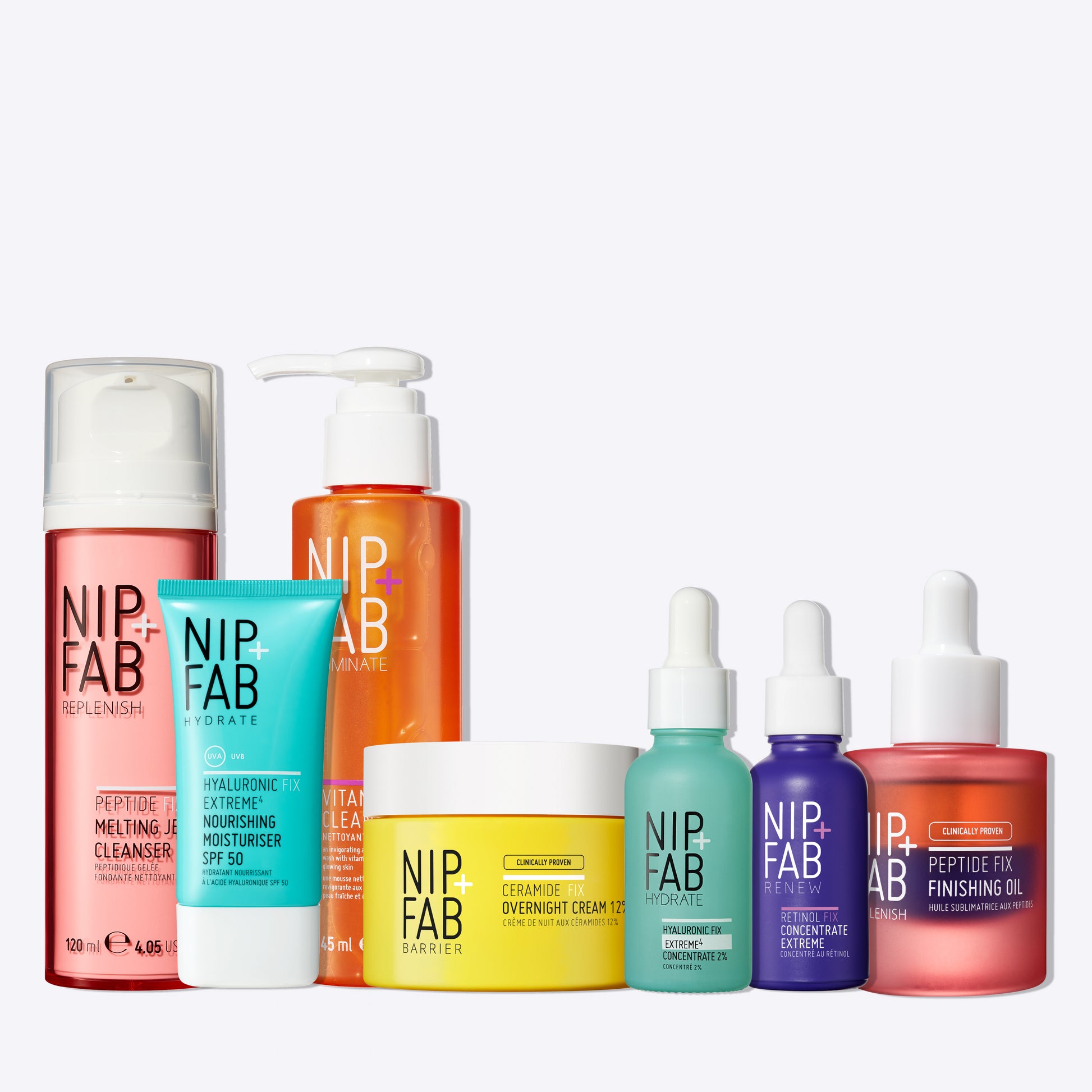 Fine Lines & Wrinkles Complete AM & PM Routine Kit