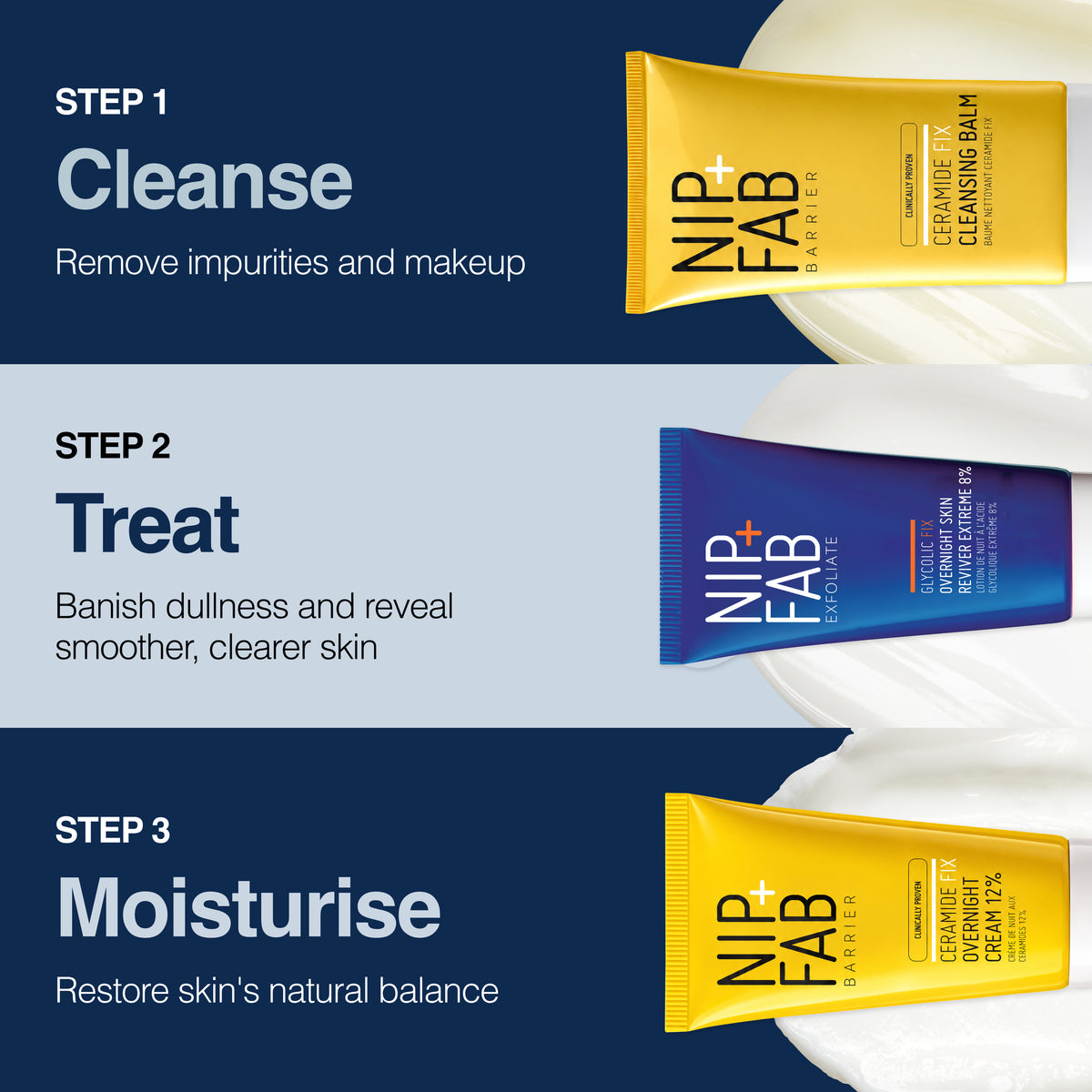 Glycolic Overnight Reviver Trio