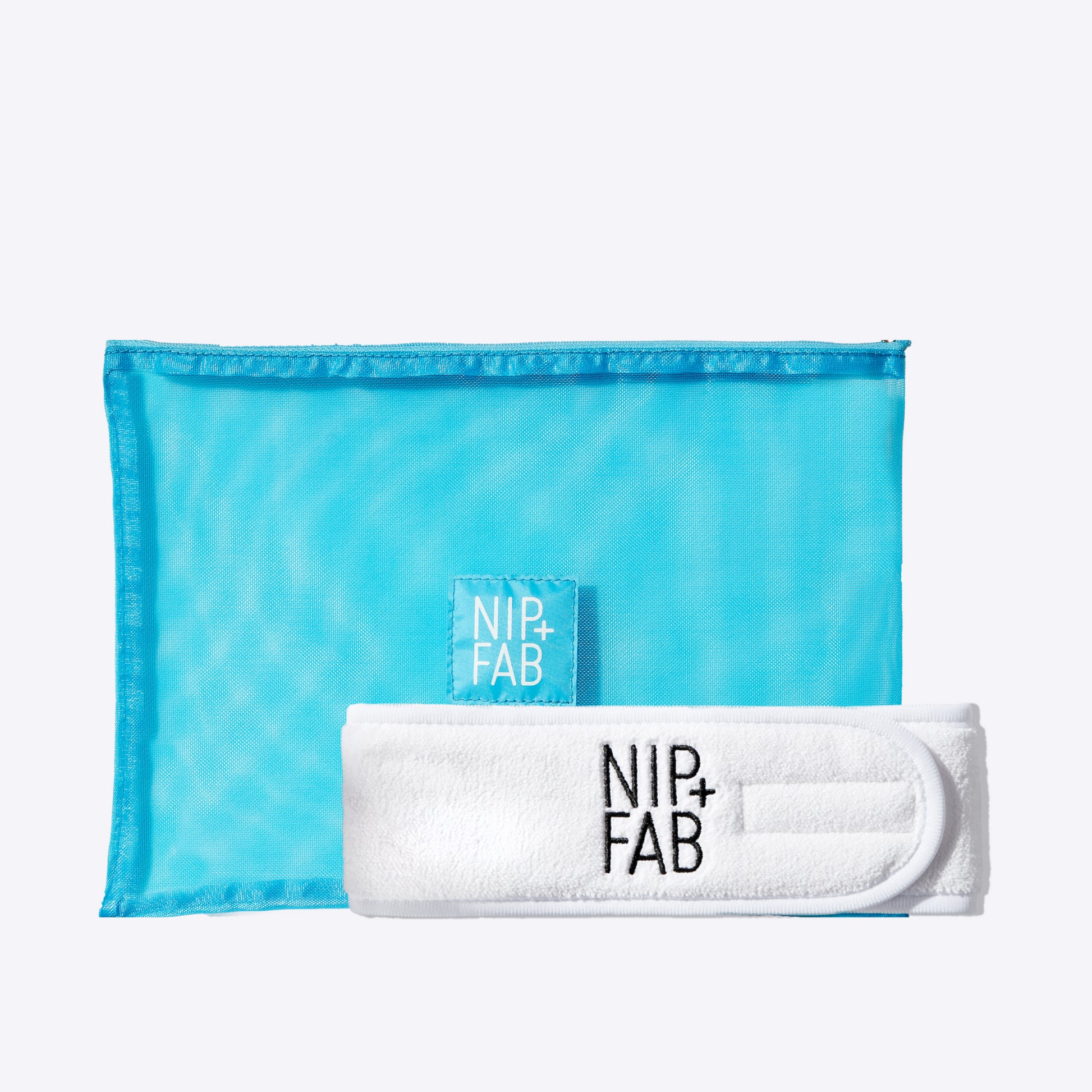 Headband & Mesh Travel Bag Duo