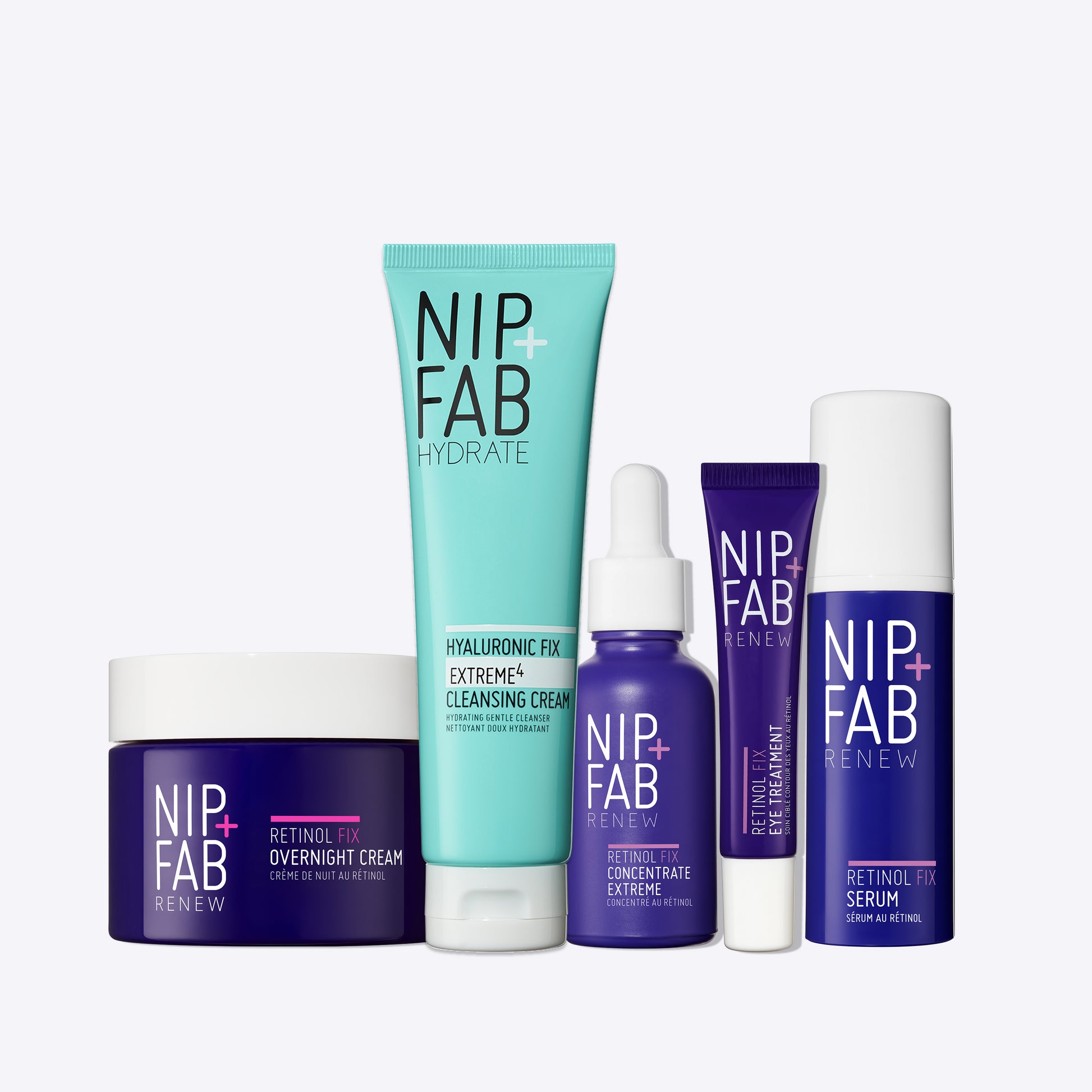 Retinol Fix Fine Lines & Wrinkle Routine Kit for Skin With Signs of Ageing