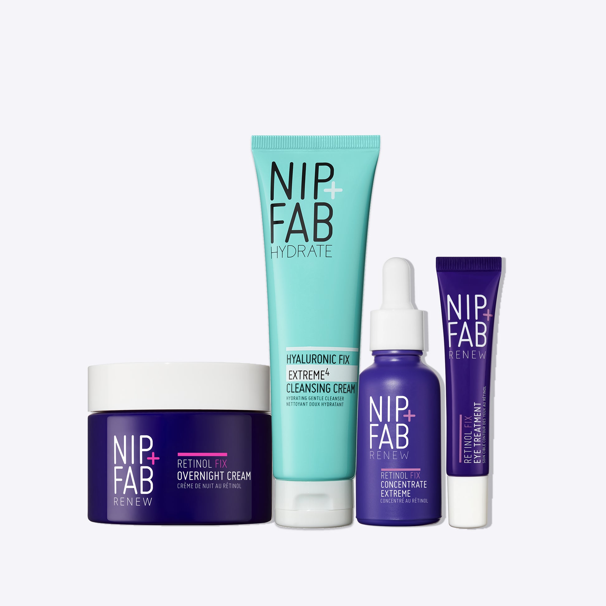 Retinol Fix Fine Lines & Wrinkle Routine Kit for Skin With Signs of Ageing