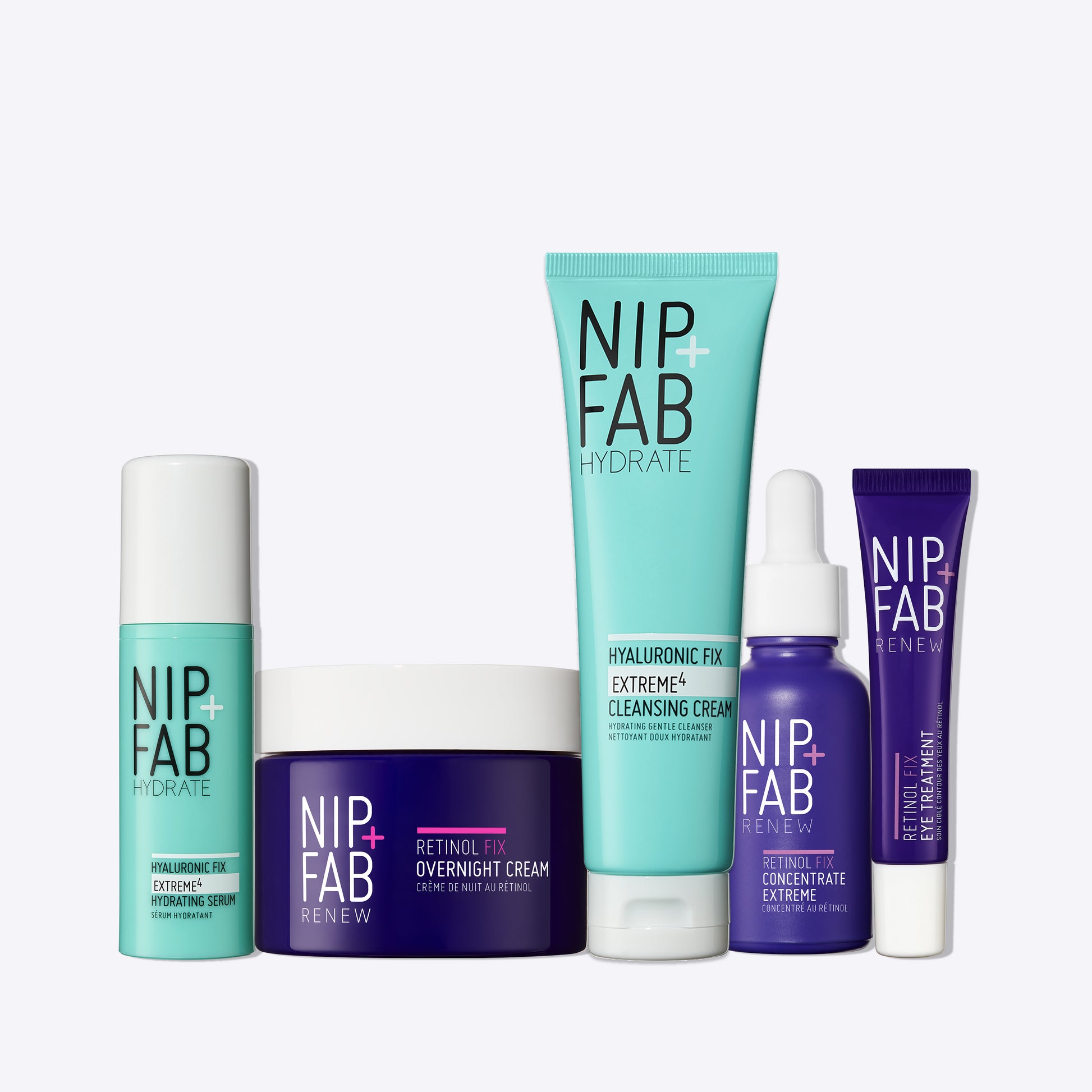 Retinol Fix Fine Lines & Wrinkle Routine Kit for Skin With Signs of Ageing