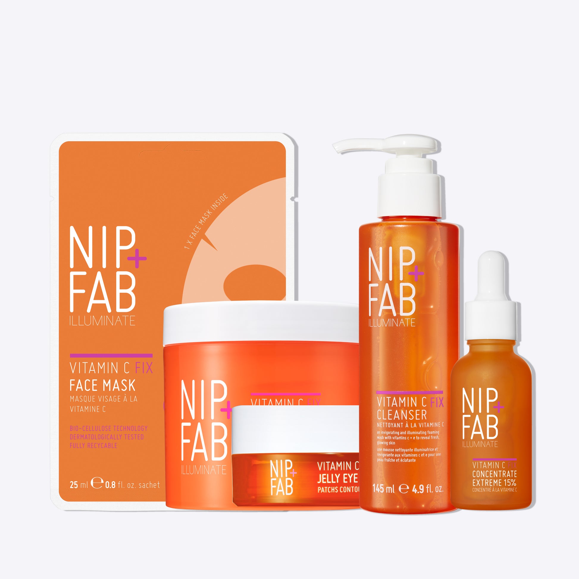 Vitamin C Fix Brightening Routine Kit for Dull & Uneven Skin Tone
