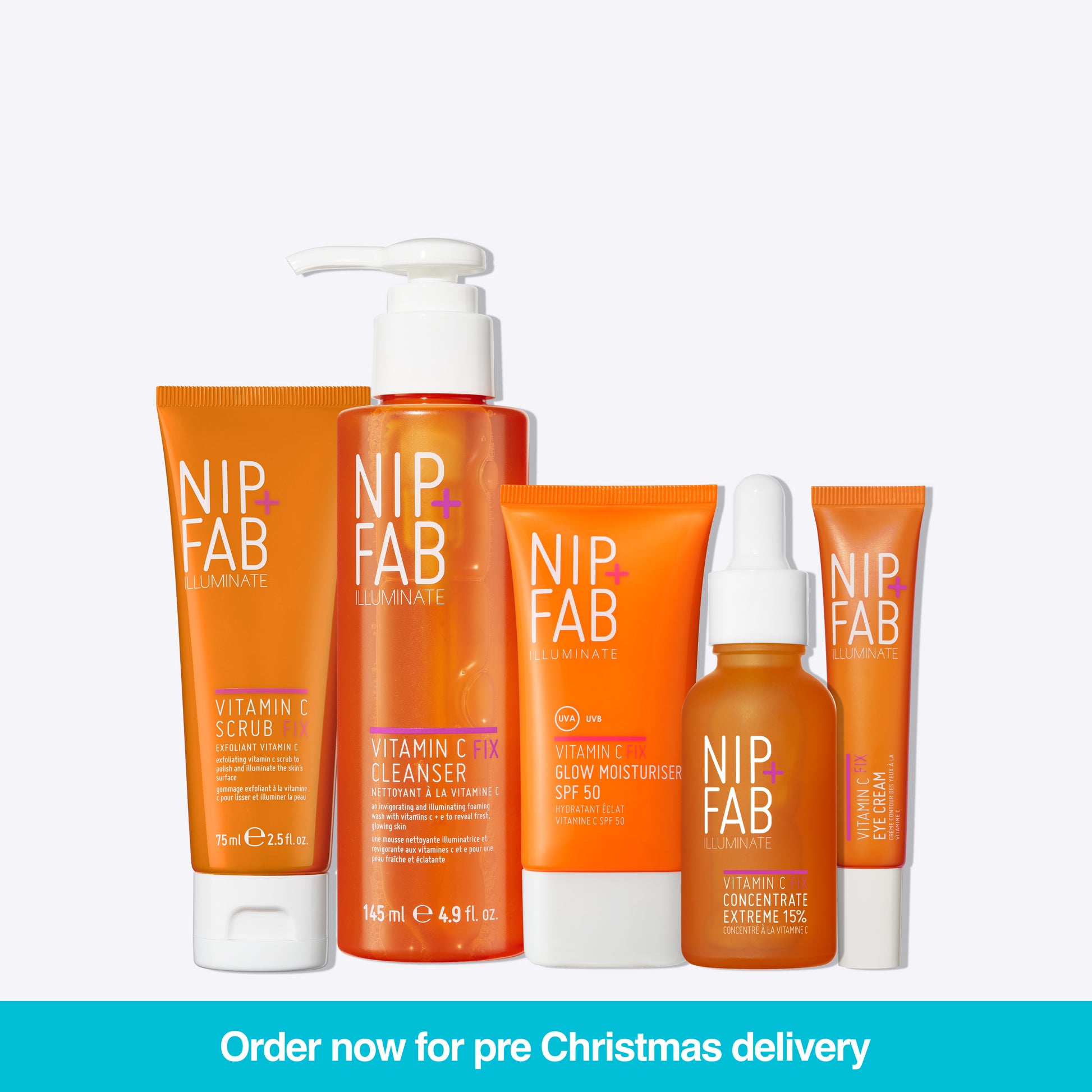 Vitamin C Fix Brightening Routine Kit for Dull & Uneven Skin Tone