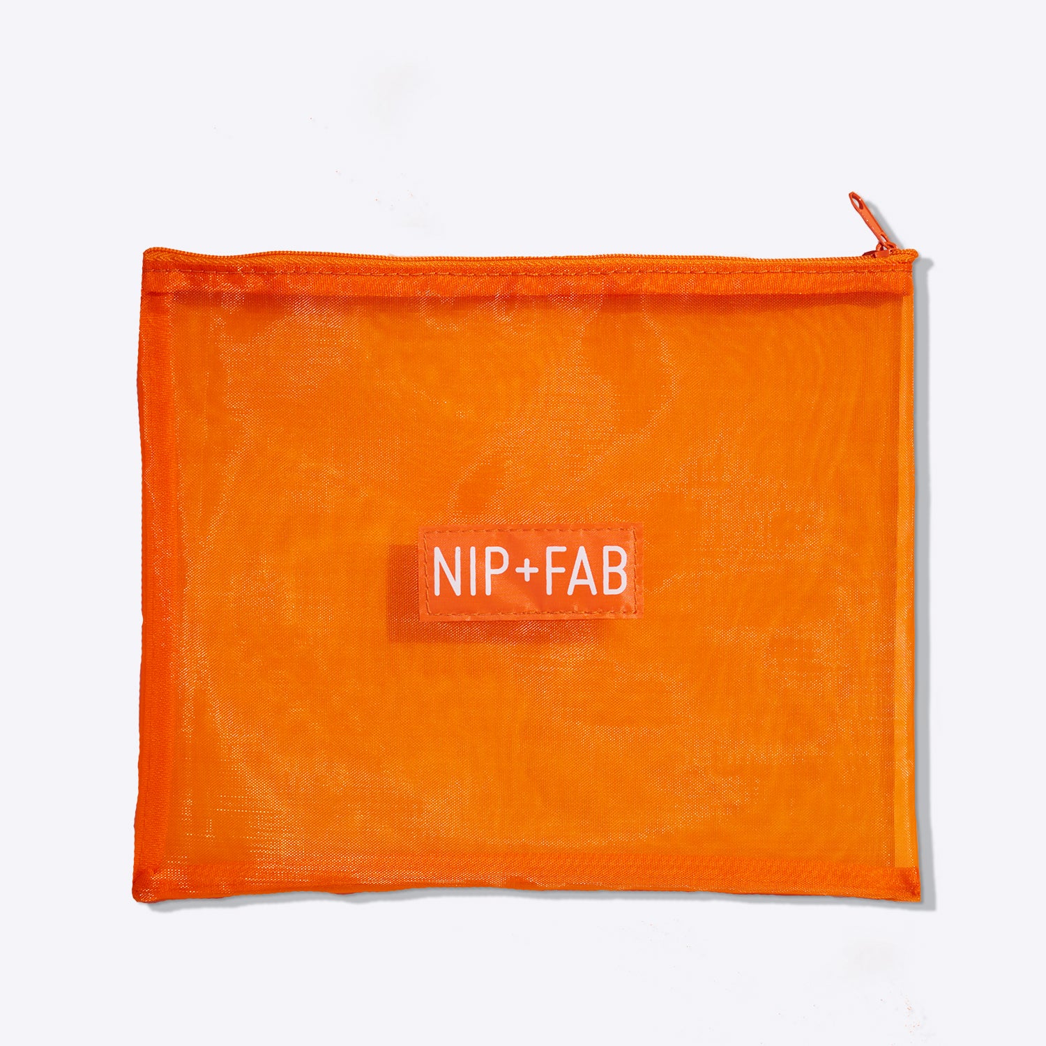 Orange Mesh Bag